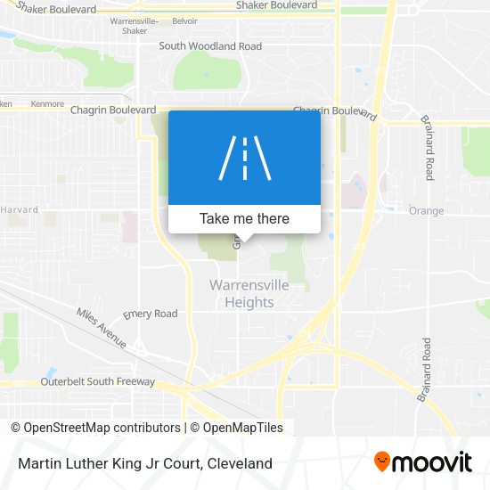 Martin Luther King Jr Court map