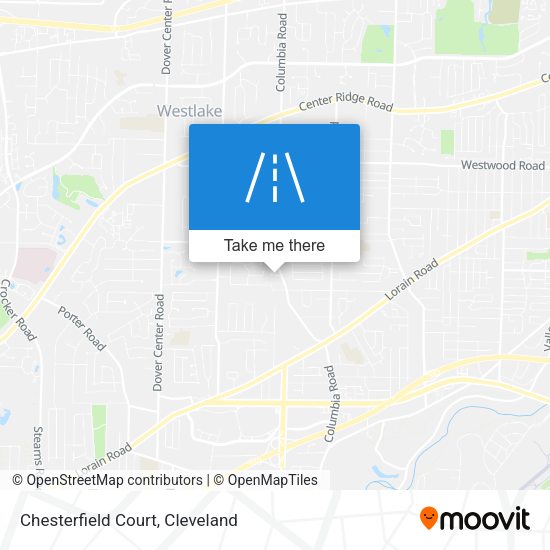Mapa de Chesterfield Court