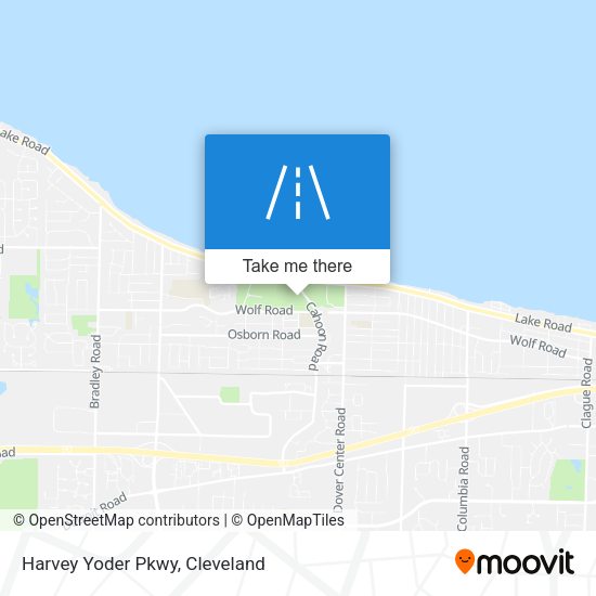 Harvey Yoder Pkwy map