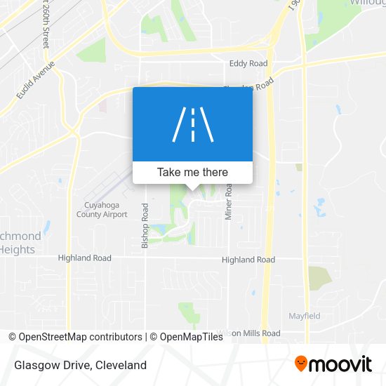 Glasgow Drive map