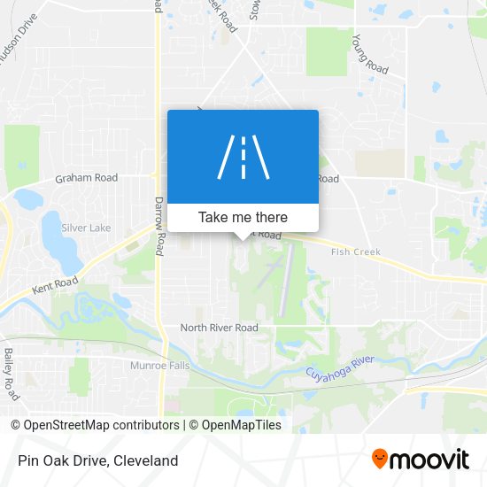 Mapa de Pin Oak Drive