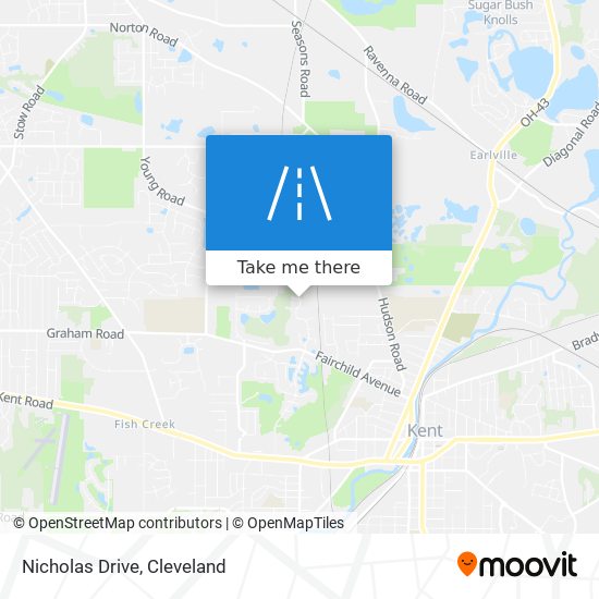 Nicholas Drive map