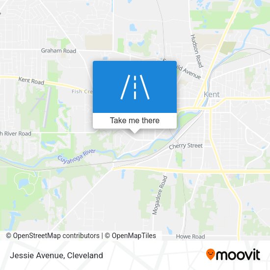 Mapa de Jessie Avenue