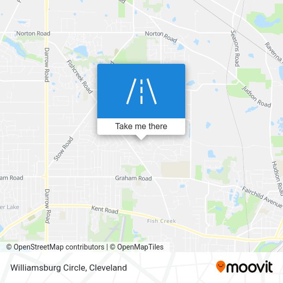 Williamsburg Circle map