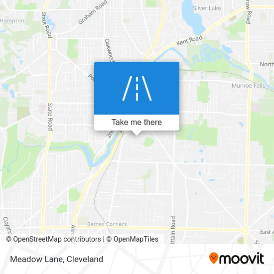 Meadow Lane map