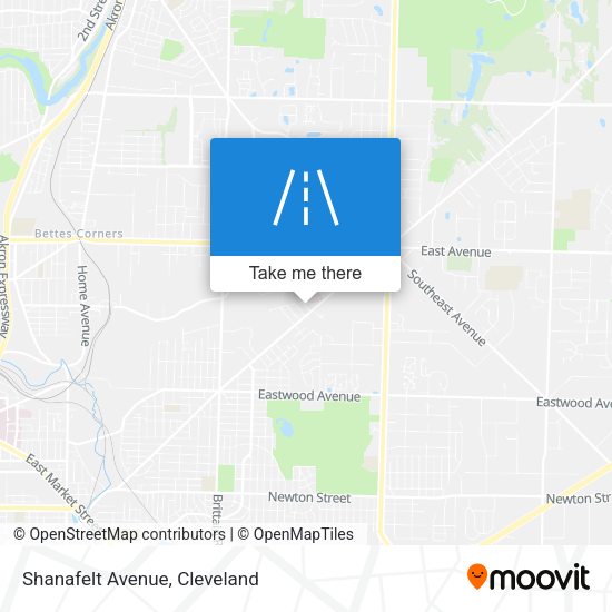 Shanafelt Avenue map