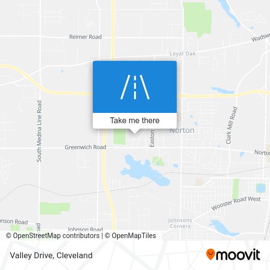 Mapa de Valley Drive