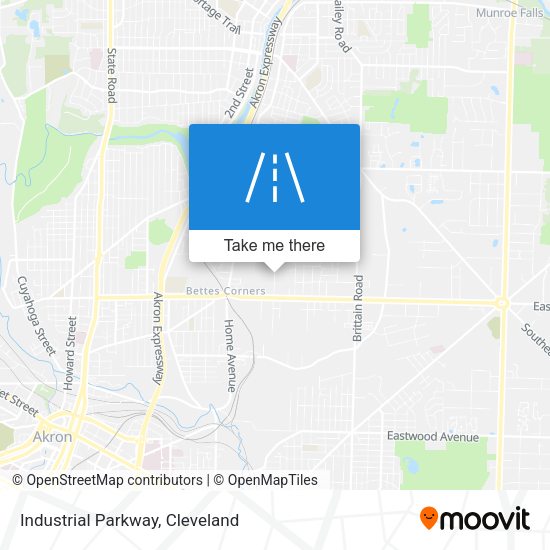 Mapa de Industrial Parkway