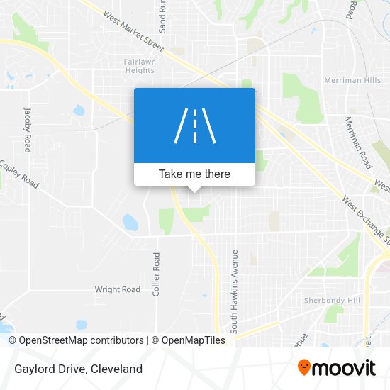 Mapa de Gaylord Drive