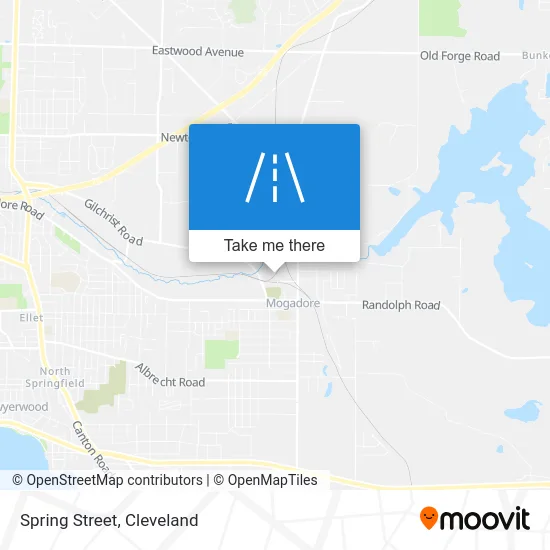 Spring Street map