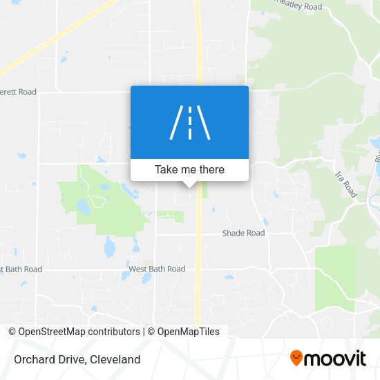 Mapa de Orchard Drive