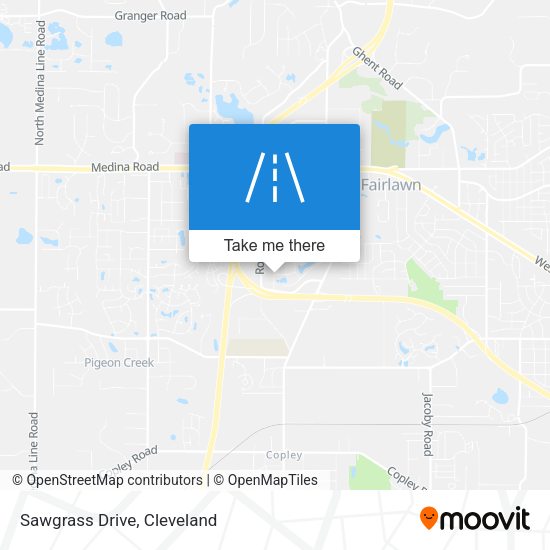 Mapa de Sawgrass Drive