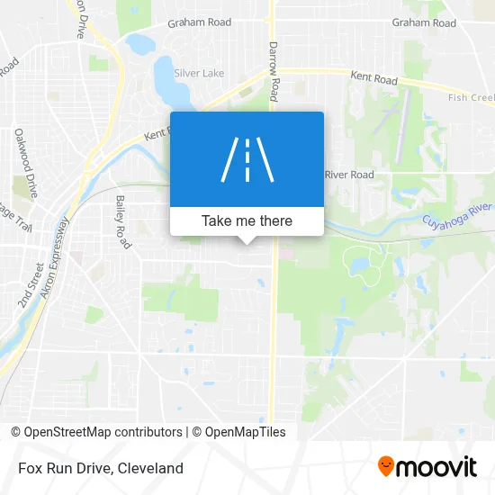 Fox Run Drive map