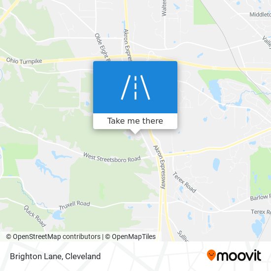Mapa de Brighton Lane