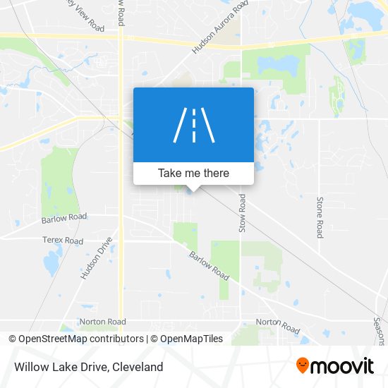 Willow Lake Drive map