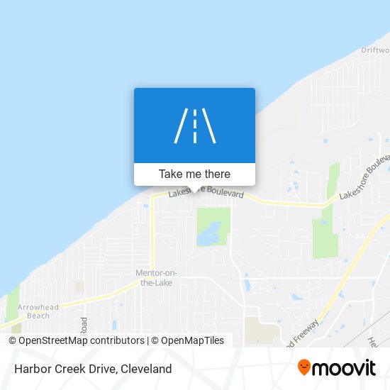 Harbor Creek Drive map