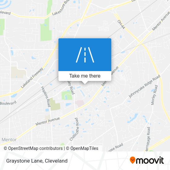 Graystone Lane map