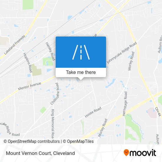 Mount Vernon Court map