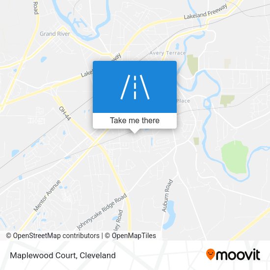 Maplewood Court map
