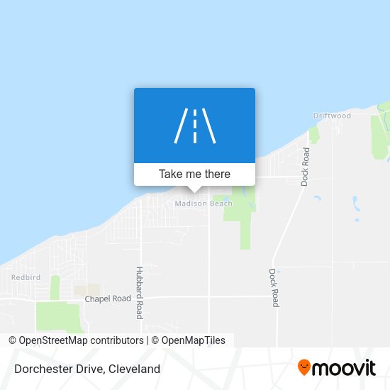 Dorchester Drive map