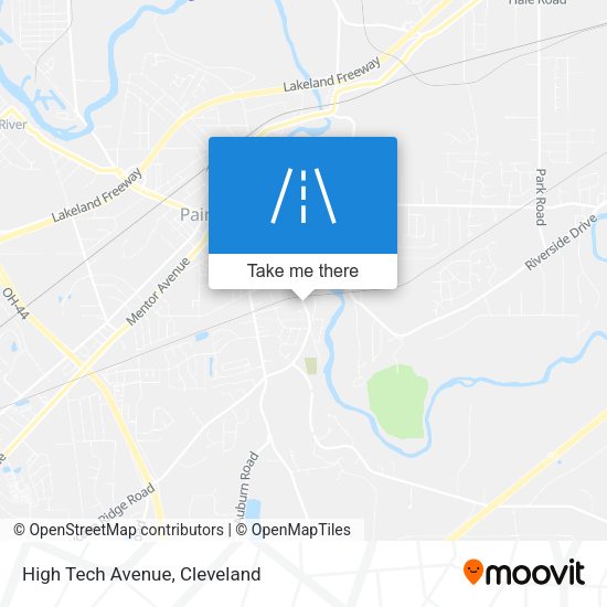 Mapa de High Tech Avenue