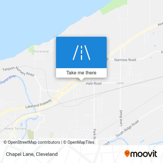Mapa de Chapel Lane