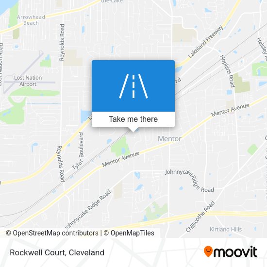 Mapa de Rockwell Court