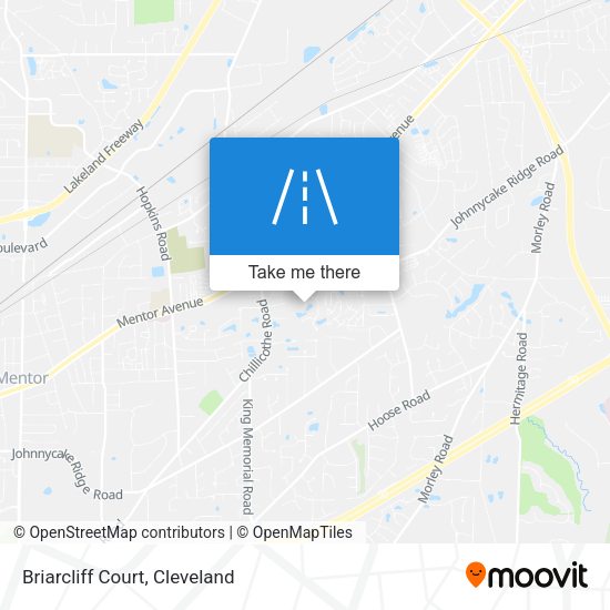 Briarcliff Court map