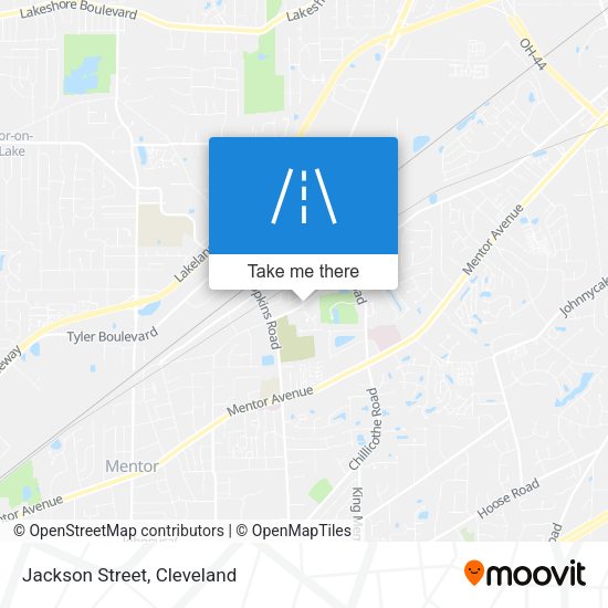 Mapa de Jackson Street