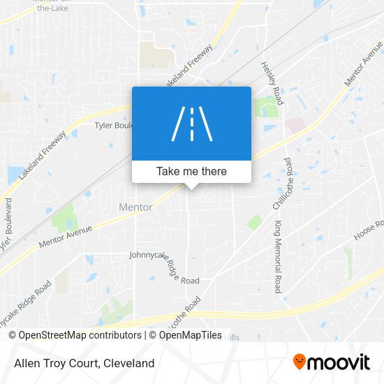 Allen Troy Court map