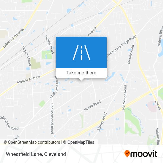 Mapa de Wheatfield Lane