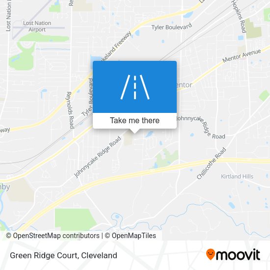 Green Ridge Court map