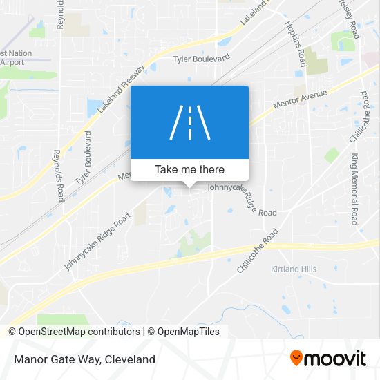 Mapa de Manor Gate Way