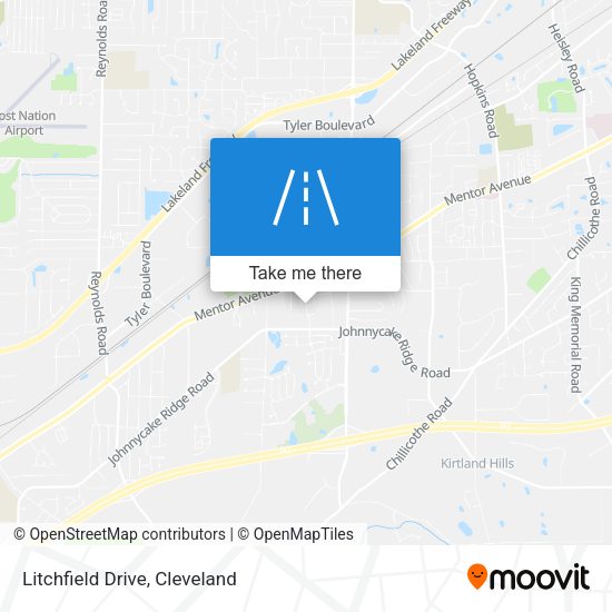 Litchfield Drive map