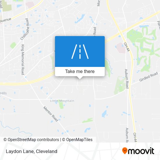 Mapa de Laydon Lane