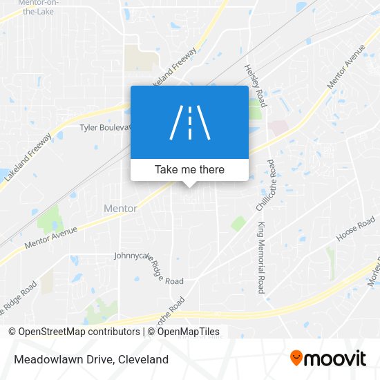 Meadowlawn Drive map