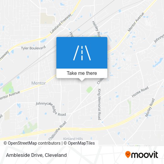 Mapa de Ambleside Drive