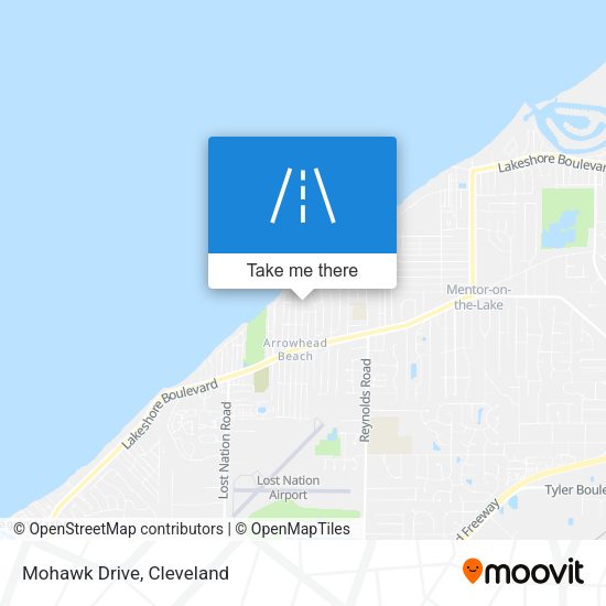 Mapa de Mohawk Drive