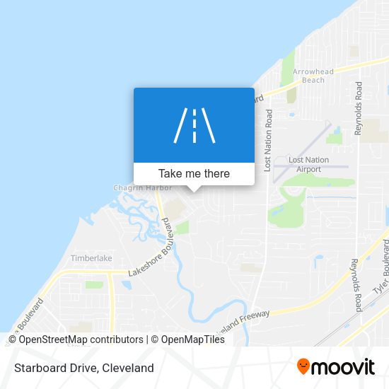 Mapa de Starboard Drive