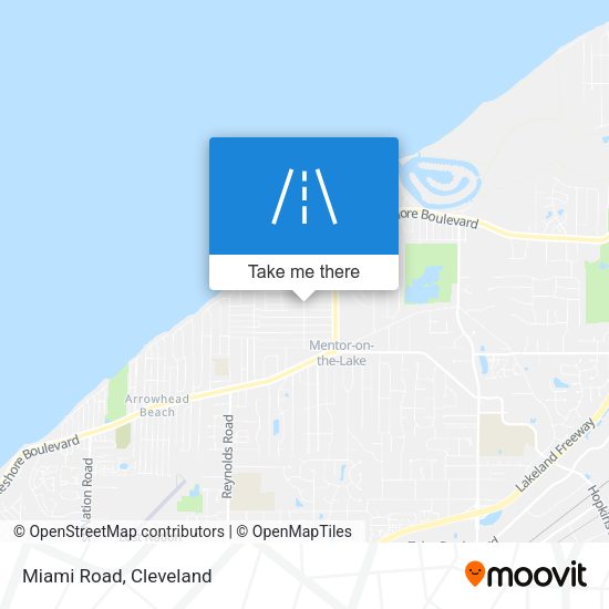 Mapa de Miami Road