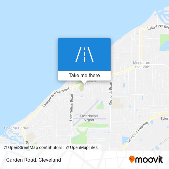 Mapa de Garden Road