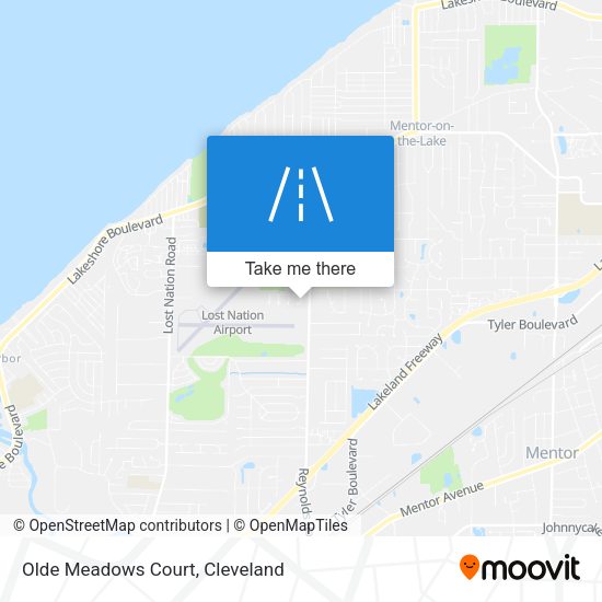 Olde Meadows Court map