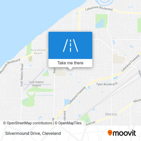 Mapa de Silvermound Drive