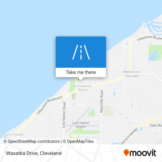 Mapa de Wasatka Drive