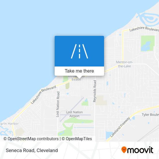 Mapa de Seneca Road