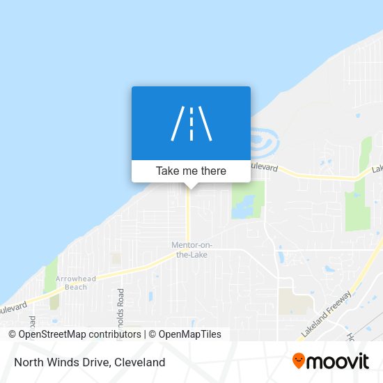 Mapa de North Winds Drive