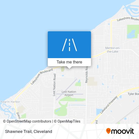 Mapa de Shawnee Trail