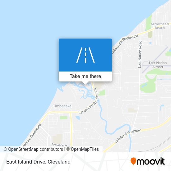 Mapa de East Island Drive