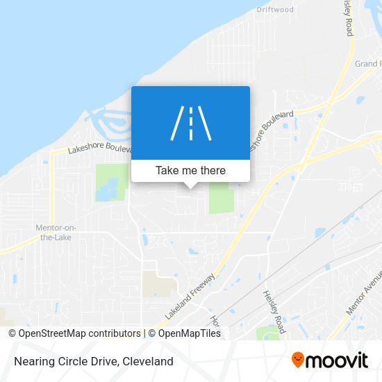 Mapa de Nearing Circle Drive