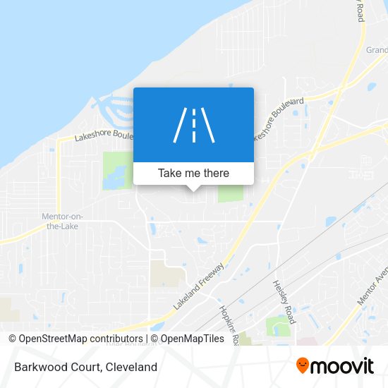 Mapa de Barkwood Court